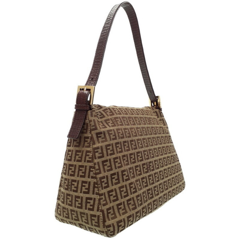 Fendi Shoulder Mamma Bag Zucchino Semi Bucket